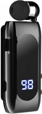 Borofone K58 In-ear Bluetooth Handsfree Ακουστικό Πέτου Μαύρο