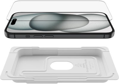 Belkin Screenforce UltraGlass Gehärtetes Glas (iPhone 15)