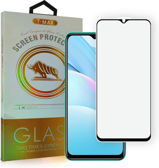 T-Max Premium Fluid 3D Full Face Tempered Glass (Redmi Note 9)
