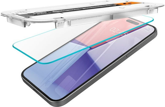Spigen 0.2mm Full Face Tempered Glass (iPhone 15 Plus)