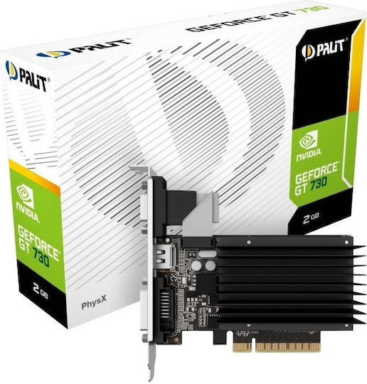 Palit GeForce GT 730 2GB GDDR3 Passiv LP Grafikkarte