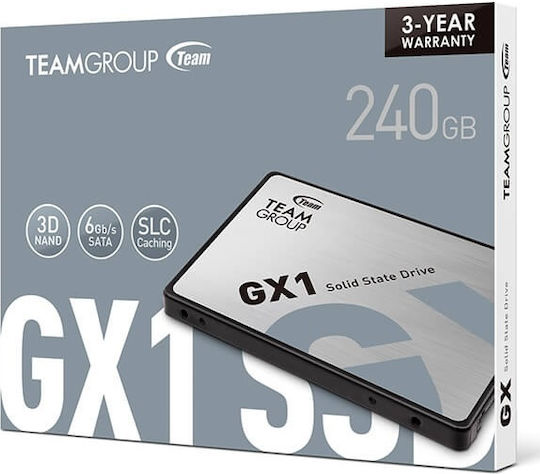 TeamGroup GX1 SSD 240GB Tip 2.5'' Cu Conexiune SATA III T253X1240G0C101