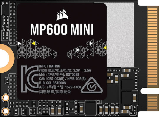 Corsair MP600 Mini SSD 1TB M.2 NVMe PCI Express 4.0 CSSD-F1000GBMP600MN