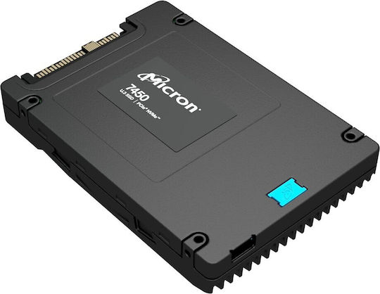 Micron 7450 Pro U.3 SSD 15.4TB τύπου 2.5'' με σύνδεση PCI Express 4.0 MTFDKCC15T3TFR-1BC1ZABYYR