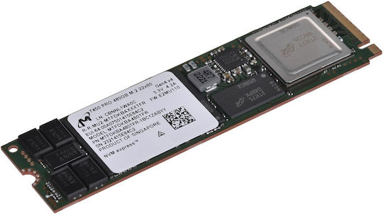 Micron 7450 PRO SSD 480GB M.2 NVMe PCI Express 4.0 MTFDKBA480TFR-1BC1ZABYYR