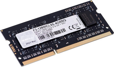 G.Skill 4GB DDR3 RAM με Ταχύτητα 1600 για Laptop
