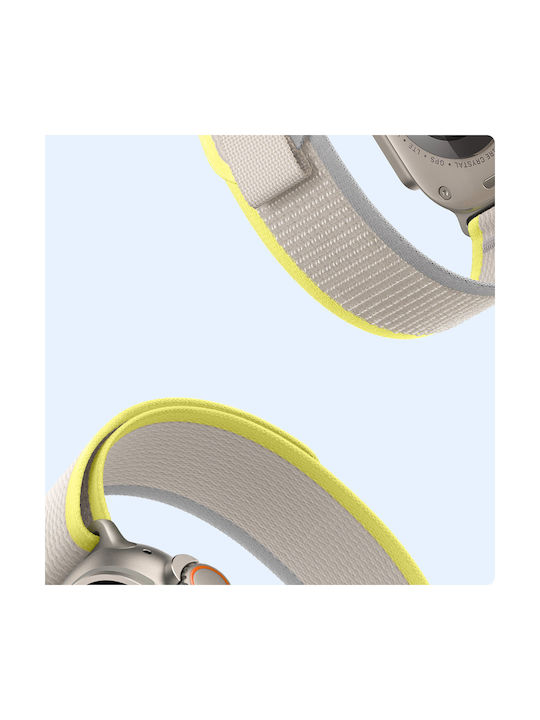 Dux Ducis Curea Tesatura Galben (Apple Watch 38/40/41/42mm)