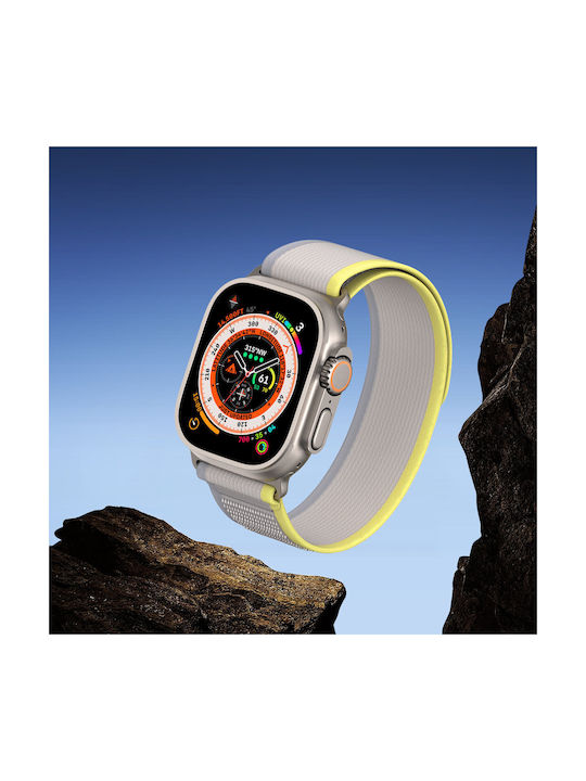 Dux Ducis Curea Tesatura Galben (Apple Watch 38/40/41/42mm)