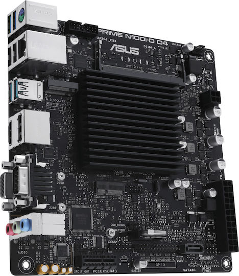 Asus Prime N100I-D D4 (integrated CPU) Motherboard Mini ITX with Intel Socket