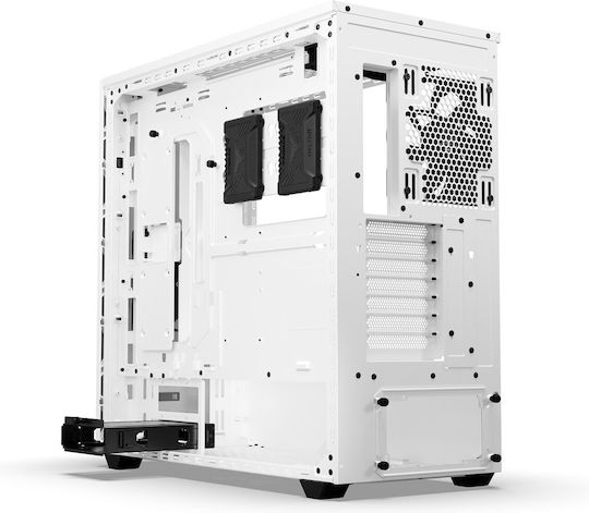 Be Quiet Shadow Base 800 DX Gaming Midi Tower Computer Case with Side Window and RGB Lighting White