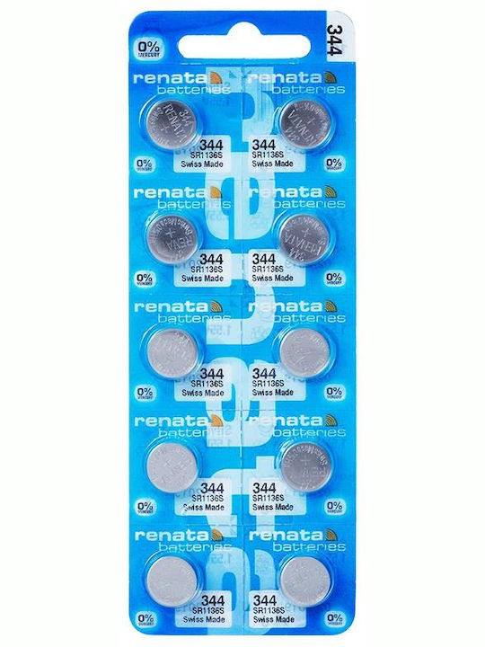 Renata 344 Silver Oxide Watch Battery SR42 1.55V 1pcs