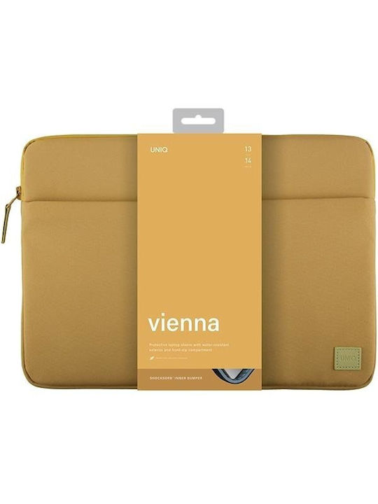 Uniq Impermeabila Geantă Husă pentru laptop 14" în culoarea Galben