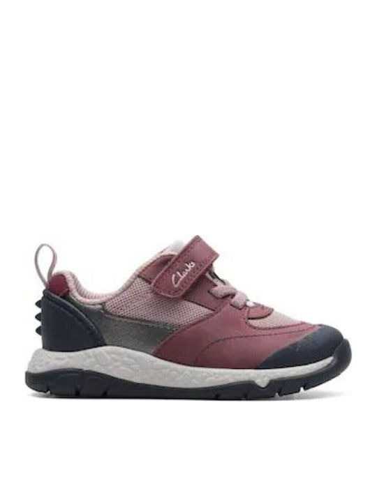 Clarks Stride Ανατομικά Μπορντό Clarks Stride Ανατομικά Μπορντό