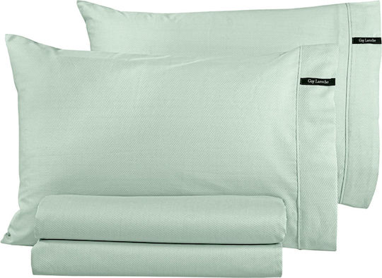 Guy Laroche Παπλωματοθήκη Βαμβακοσατέν Υπέρδιπλη 255x245 Minimal Mint