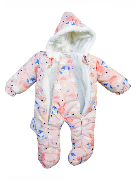 Maibella Kids Set Baby Ausgehstrampler Rosa