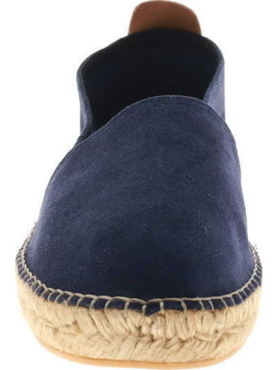 Fabric Men's Espadrilles in Blue Color