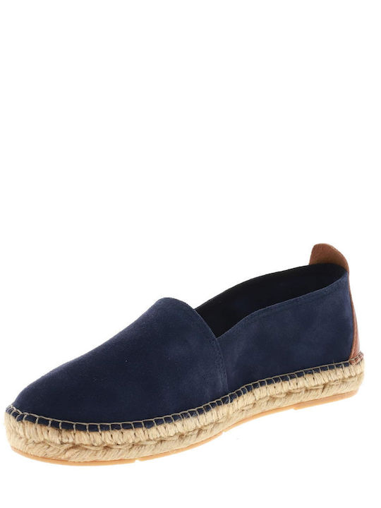 Fabric Men's Espadrilles in Blue Color