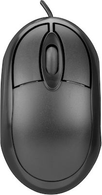 Everest SM-385 Wired Mouse Black