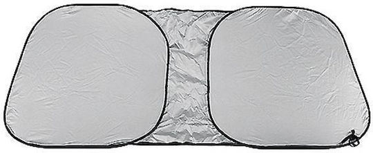 Lampa Internal Car Windshield Sunshade with Suction Cup Tinted SIlver 145x68cm