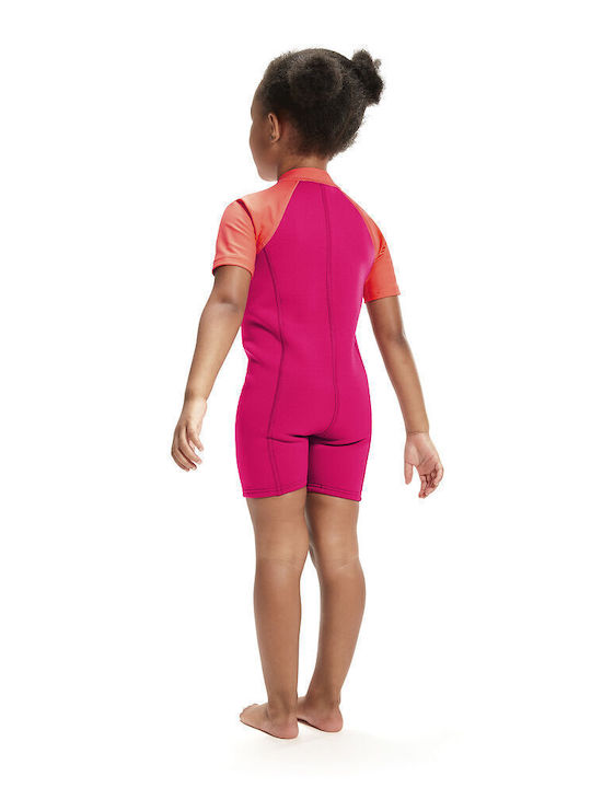 Speedo Kinder Badeanzug Einteilig Burgundisch