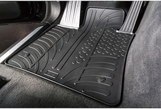 Auto Gs Set of Front and Rear Mats 4pcs for Volvo S60 Black