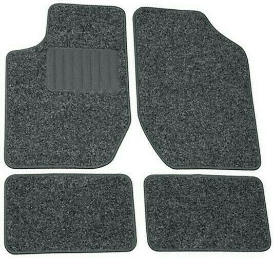 Auto Gs Set of Front and Rear Mats 4pcs for Nissan X-Trail 2003+ Gray