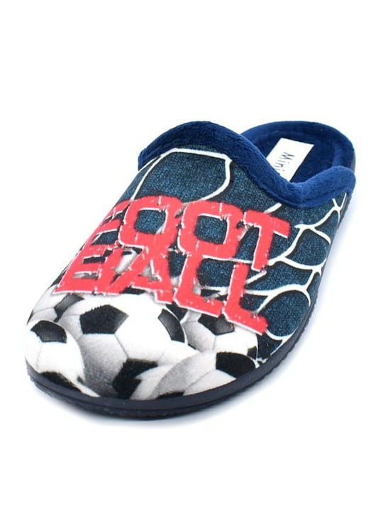 Mini Max Boys Anatomic Slippers Blue