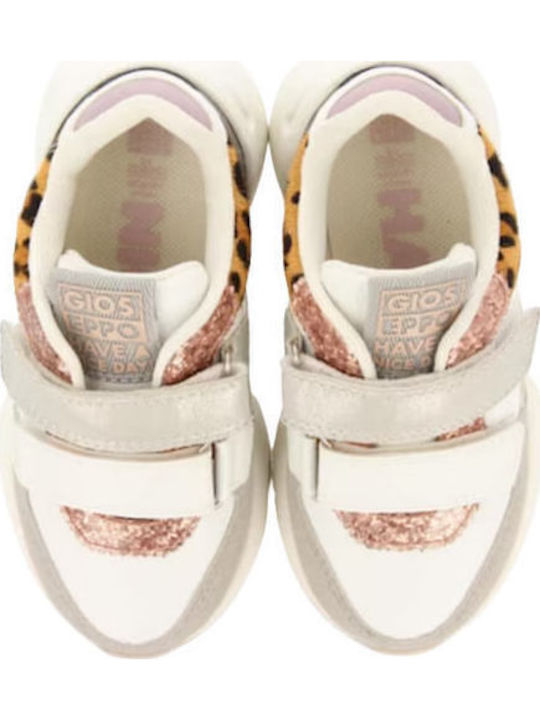 Kinder Sneakers Anatomisch mit Klettverschluss Beige