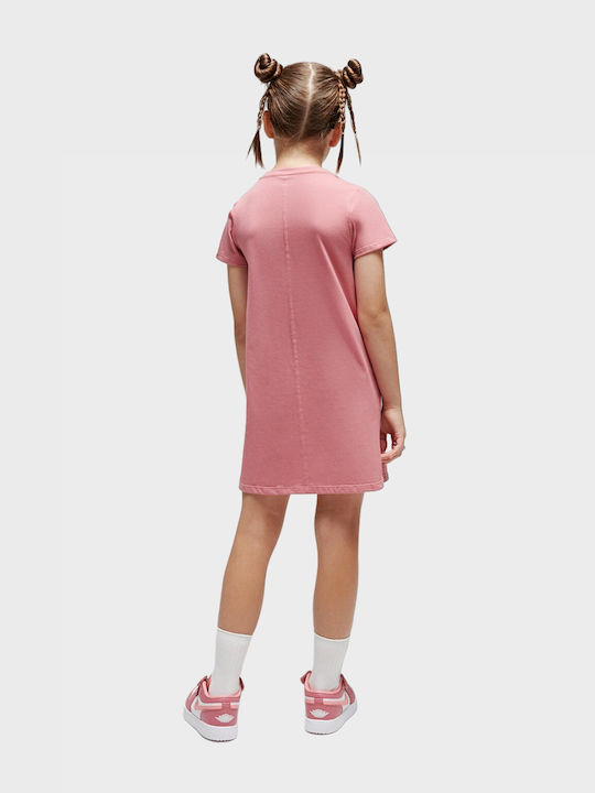 Rochie pentru Copii Mâneca scurta Roz