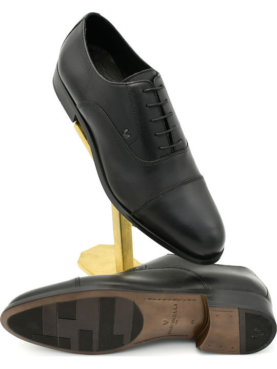 Δερμάτινα Ανδρικά Oxfords Μαύρα