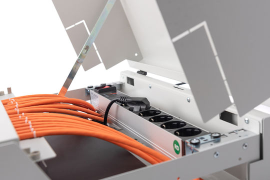 Digitus S/FTP Cat.7 (10Gbps) Καλώδιο Δικτύου Ethernet χωρίς ακροδέκτες 100m Πορτοκαλί