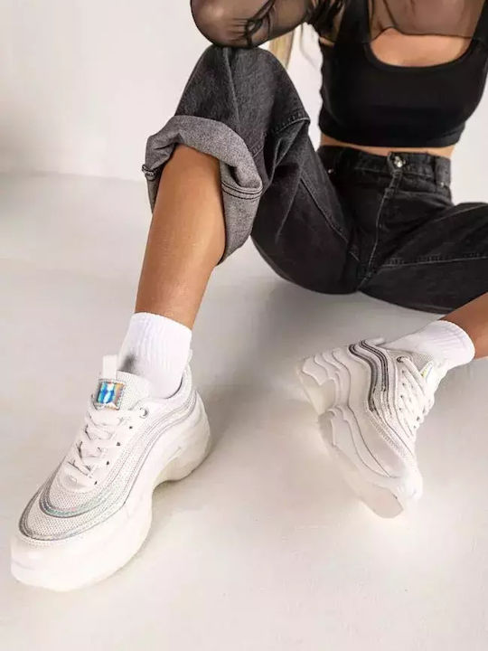 Luigi Damen Sneakers Weiß