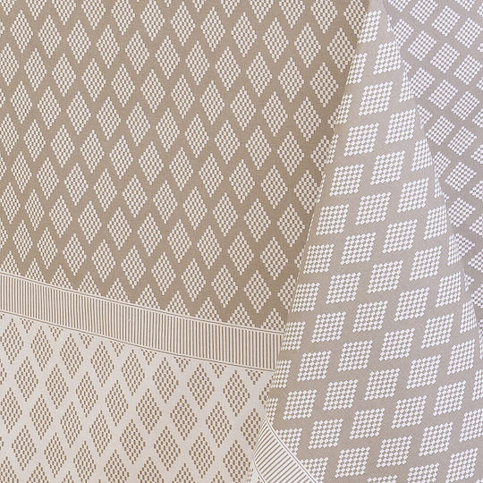 Melinen Prosop De Bucătărie Din 100% Bumbac Bej 45x65cm 2 Bucăți Melinen Prosop De Bucătărie Din 100% Bumbac Bej 45x65cm 2 Bucăți