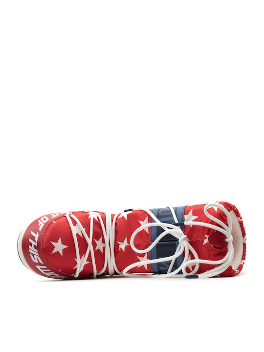 Damenstiefel Rot