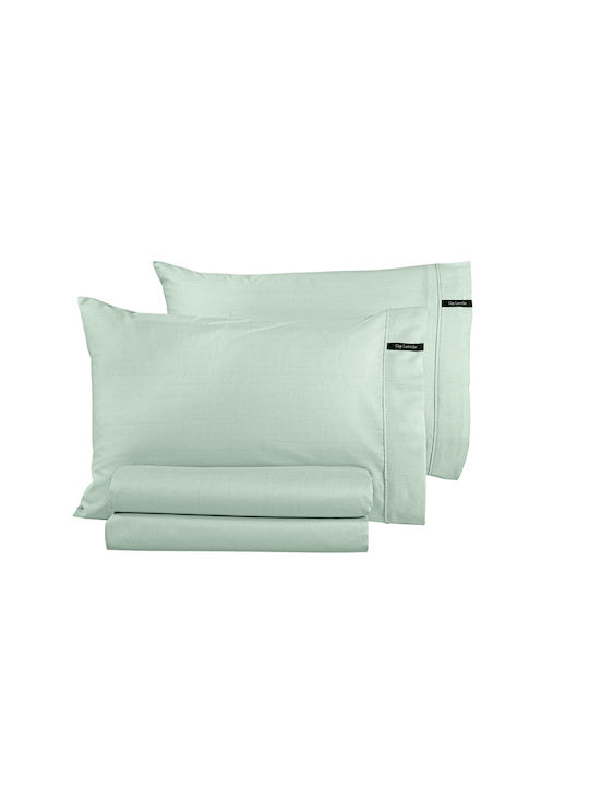 Guy Laroche Sheet Super-Double 240x270cm. Minimal Mint