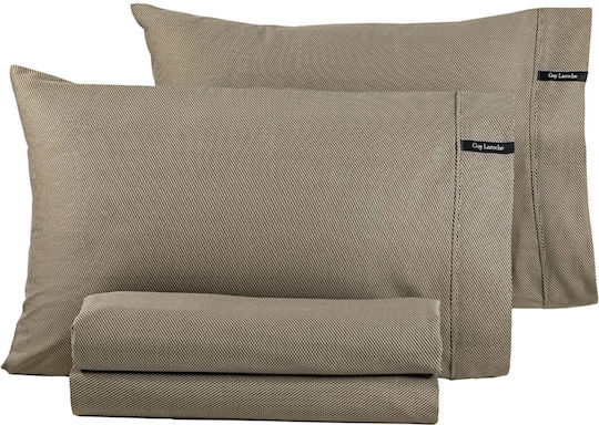 Guy Laroche Bettlaken Super-Doppel 240x270cm. Minimal Wenge