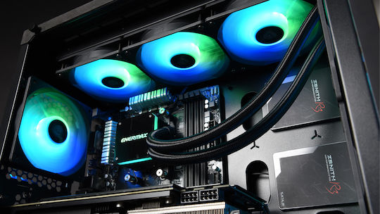 Enermax Liqmax III 360 ARGB Υδρόψυξη Επεξεργαστή Τριπλού Ανεμιστήρα 120mm για Socket AM4/1200/115x