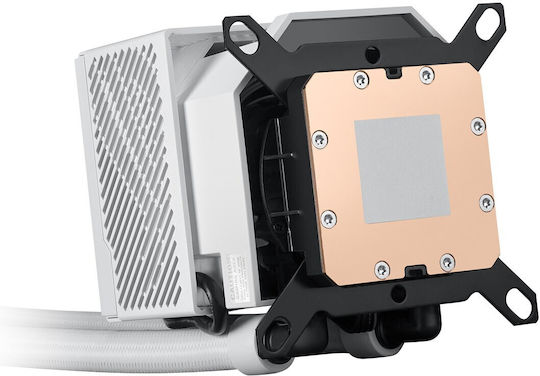 Asus ROG Ryujin III 240 Υδρόψυξη AIO CPU με 2 Ανεμιστήρες 120mm και ARGB Φωτισμό Λευκή