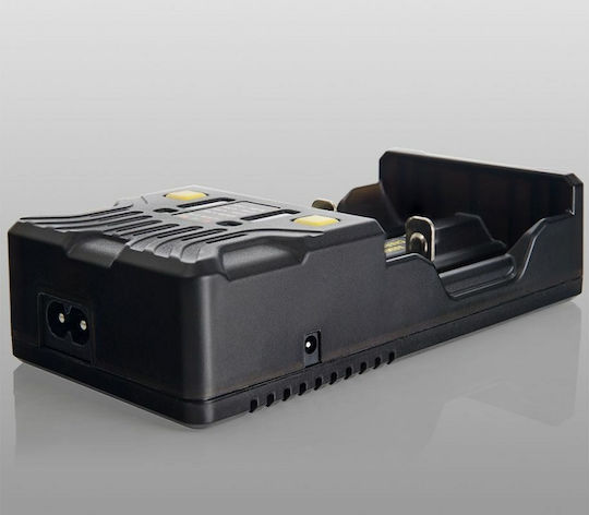 Armytek Uni C2 Зарядно Устройство За 2 Батерии Li-ion/Ni-Cd/Ni-MH/Ni-Zn Размер AA/AAA/D/18650/16340/26650/14500