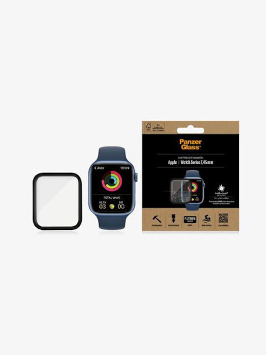 PanzerGlass Curved Gehärtetes Glas für das Apple Watch 7 41mm 1Stück 2018