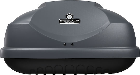 Modula Beluga Easy Dachboxen Für Autos 460lt Graue Matt Lackierung