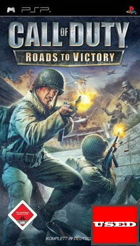 Call Of Duty 3 Roads To Victory Platinum Edition PSP Game (Used)
