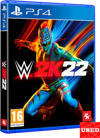 WWE 2K22 PS4 Game (Used)