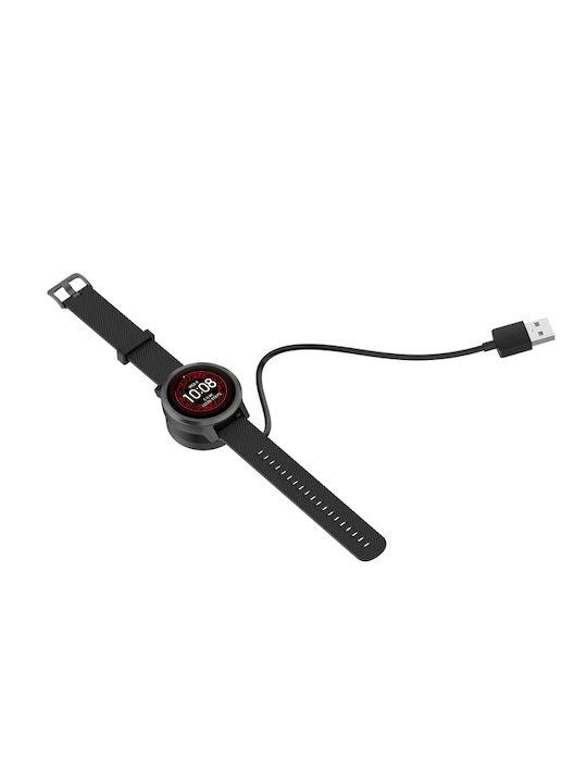 Tactical Usb Charging Data Μαύρο (Garmin Fenix 7/7S)