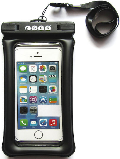 SCK Waterproof Case up to 8" Black 0306-88