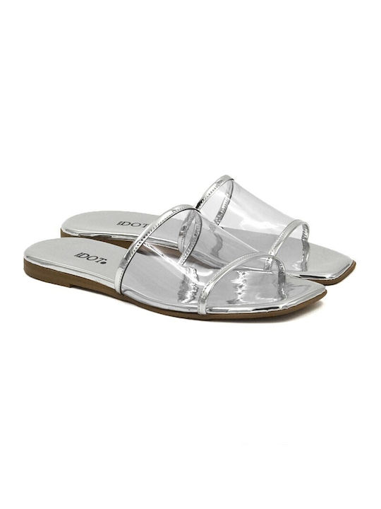 Red Dot Women's Sandals Silver