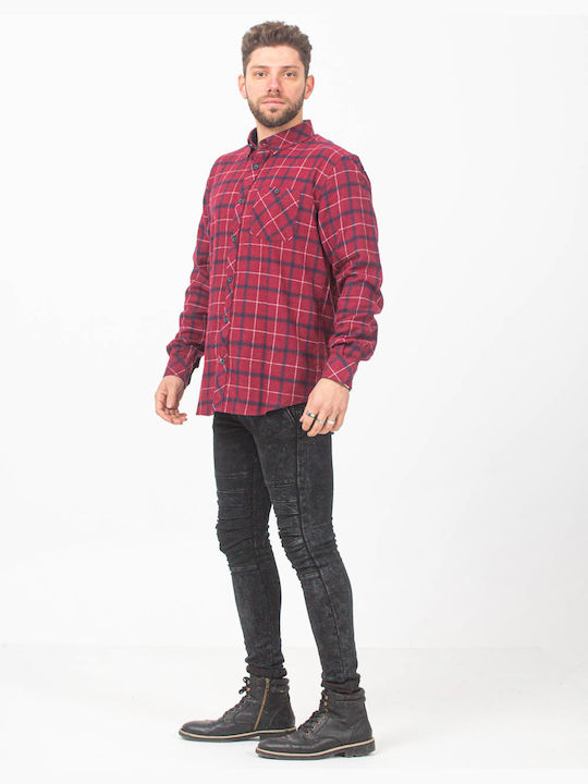 Men's Shirt Plaid Flannel Shirt