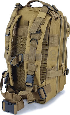 Playbags Military Backpack Backpack in Khaki Color 15lt