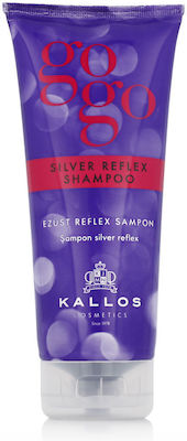 Kallos Silver Reflex Shampoos Reconstruction/Nourishment for All Hair Types 200ml