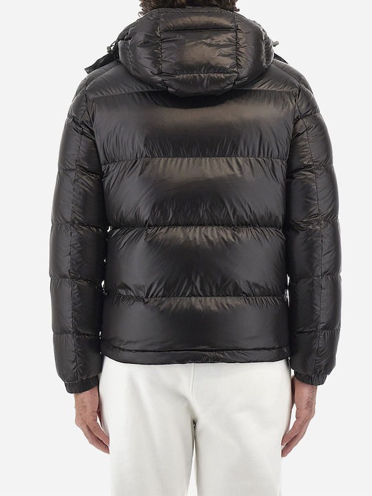 Зимно Puffer мъжко яке Черно